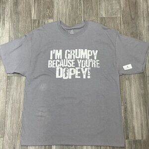 Walt Disney World~Men's Grumpy T-Shirt~Size XXL~NWT!